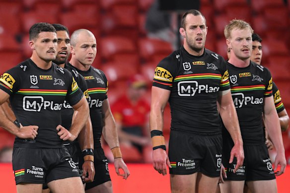 Rare areas: Penrith’s struggles in 2025 have them sitting second last on the ladder.
