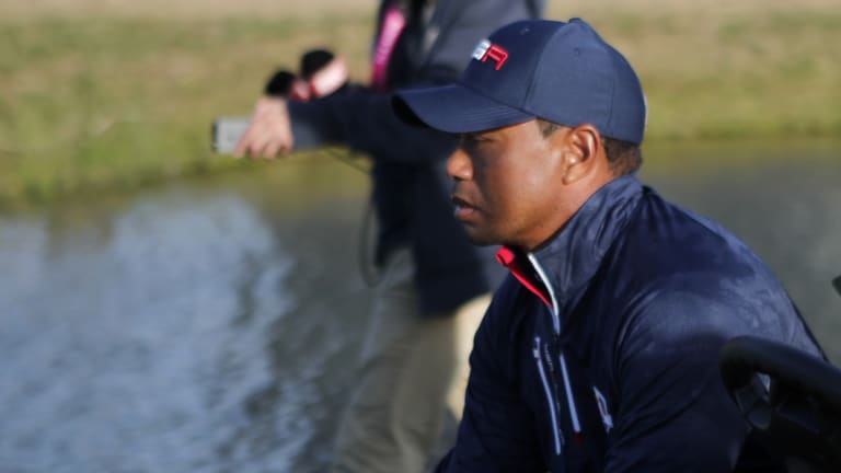 Flat: Tiger Woods' Ryder Cup woes continued.