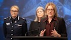 Victorian Premier Jacinta Allen discussing the alleged assaults at childcare centres in Melbourne. One of the alleged offenders had been employed by a major private provider of early childhood education.