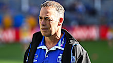 Axed Kangaroos coach Alastair Clarkson.