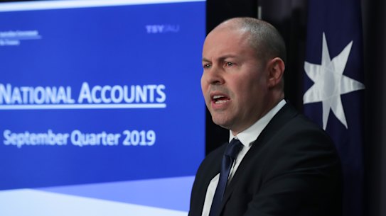 Treasurer Josh Frydenberg.