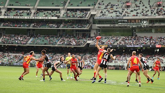 Crowds have been lower this season.