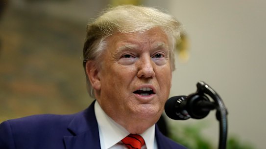 Donald Trump announced a partial trade deal with China after meeting with the country's vice premier. 