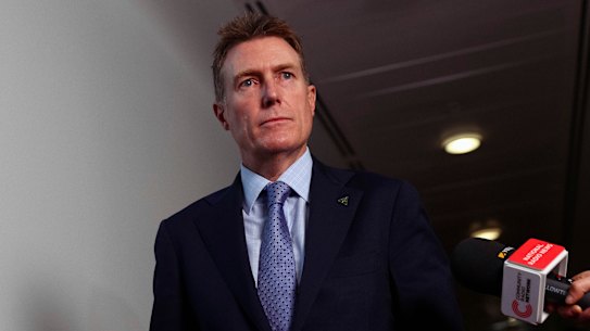 Industry Minister Christian Porter has spoken to reporters in Canberra for the first time since taking on his new portfolio.