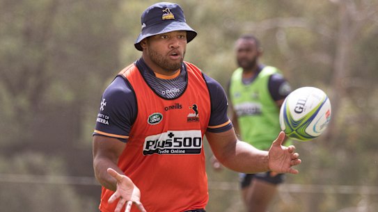 Rob Valetini is hoping to make an impact in his second Super Rugby season.
