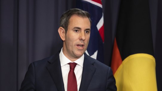 Treasurer Jim Chalmers.