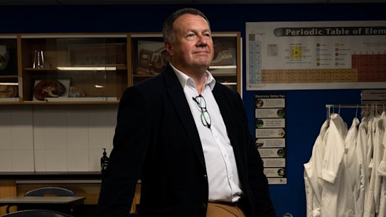 Dean Roebuck is the head of science at Holsworthy High School.