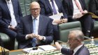 Opposition Leader Peter Dutton and Prime Minister Anthony Albanese as the government finds itself not in control of events. 