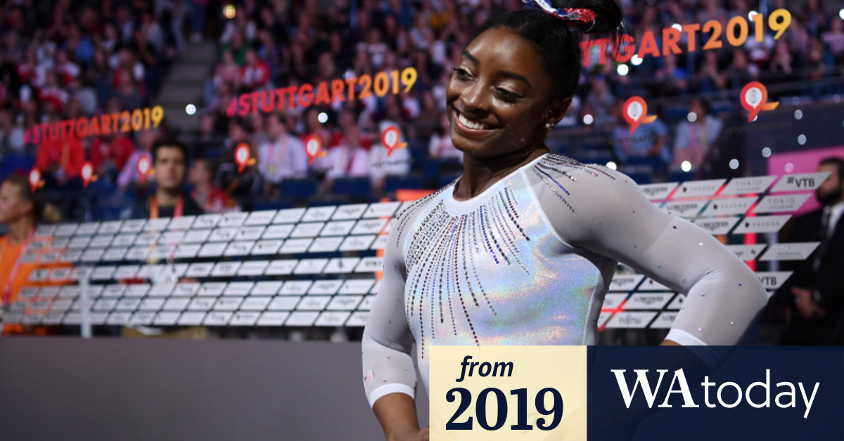 'Absolutely the best ever seen': American Simone Biles ...
