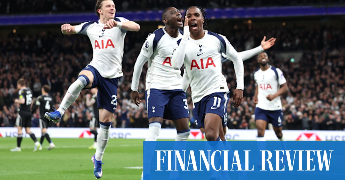 How Tottenham Hotspur went from riches to brink of disaster - AFR