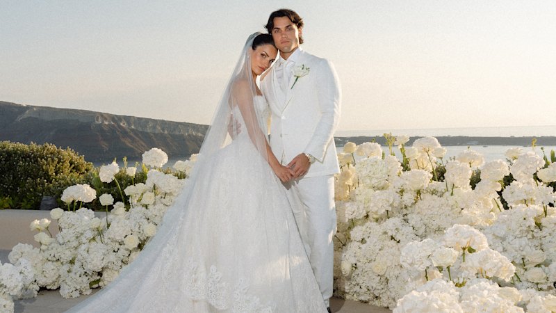 YouTube star marries Melbourne heiress at Santorini resort ceremony