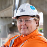 Construction industry manager Rikki Toms is paid the same as senior male leaders at her employer, Lainge O’Rourke  - which is not the norm in her industry.