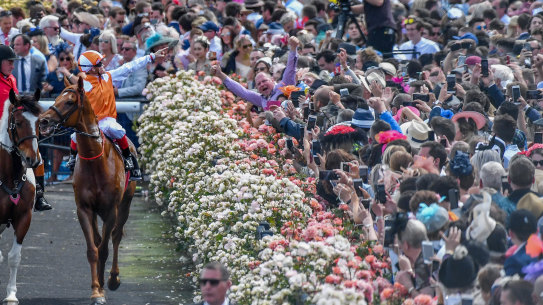 There won't be crowds at this year's Melbourne Cup carnival.