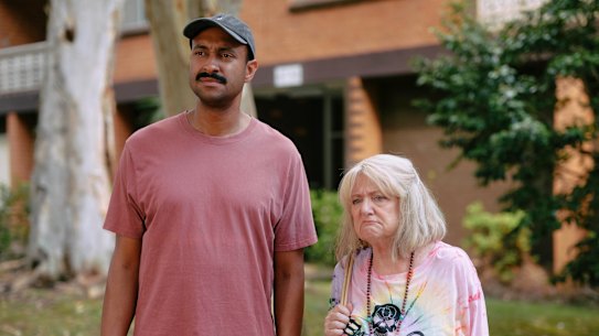 Matt Okine and Denise Scott and Arthur and Maggie Boye in Mother and Son.
