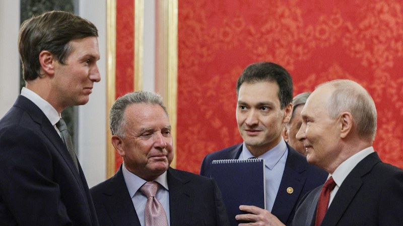 Trump envoys hand Putin secret Ukraine peace plan