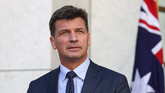 Minister for Energy and Emissions Reduction Angus Taylor.