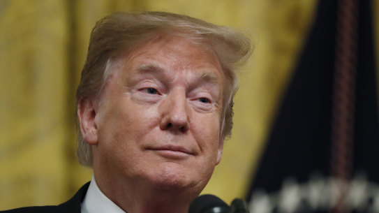 US President Donald Trump