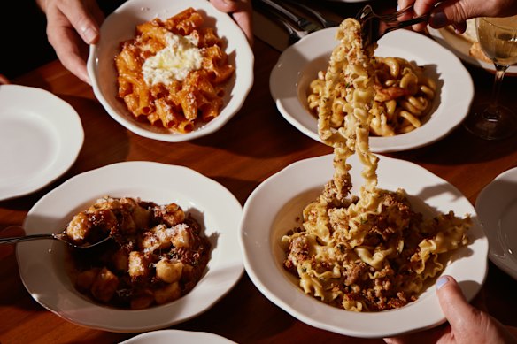 Ophelia’s $20 pasta night is twice-weekly.