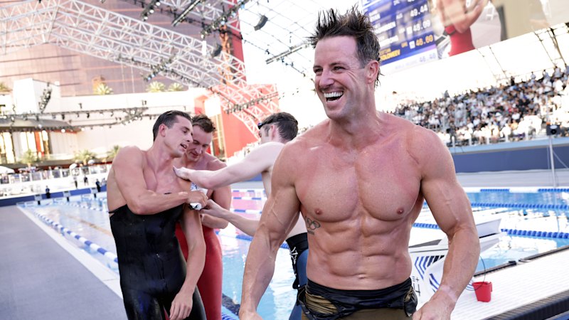 Magnussen finishes last as clean swimmer wins $350,000 at Enhanced Games