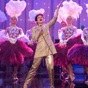 Renée Zellweger as Judy Garland, whose schedule, she says, meant Garland was “not allowed to be human … She was exploited and … 
robbed, basically.”