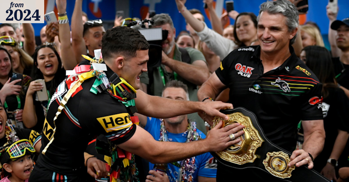 NRL 2024: Penrith Panthers halves Nathan Cleary, Jarome Luai praise ...