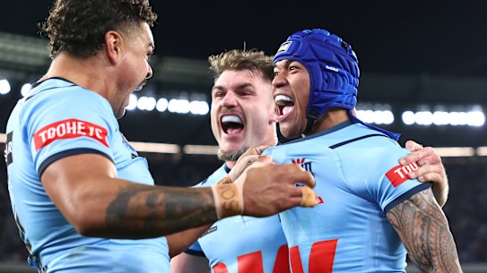 NSW produced almost the perfect half of football.