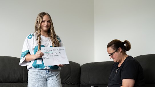 Shauna-Lee Young will study teaching at the Australian Catholic University next year.