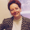 Julia Gillard in 1994, the year of the Hobart convention. 