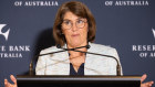 Reserve Bank governor Michele Bullock will need to factor in higher US inflation.