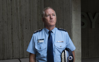 NSW Police Commissioner Mick Fuller.