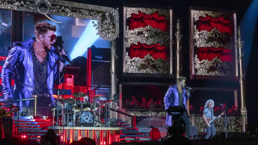 Queen + Adam Lambert in Perth.
