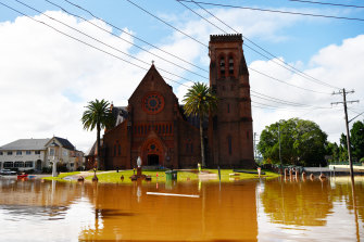 Lismore, which was hit hard in recent floods, is forecast to receive more rain.