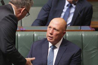 Minister for Defence Peter Dutton. 