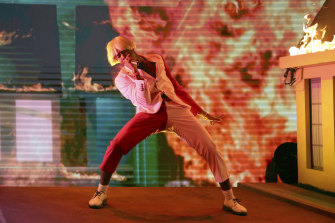 Tyler, the Creator performs at the 62nd annual Grammy Awards in 2020.
