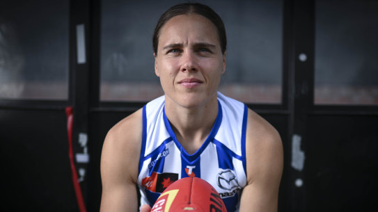 Jasmine Garner and North Melbourne will play Adelaide in a qualifying final.
