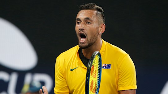 Nick Kyrgios isn't hopeful of transferring his ATP Cup form to the Australian Open.