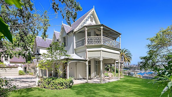 Richlister Paul Espie hosted a Liberal fundraiser for Dave Sharma at his home, Callooa in Darling Point, on Sunday.