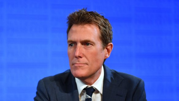 Attorney-General Christian Porter said Facebook and other social media giants should be regarded as publishers.