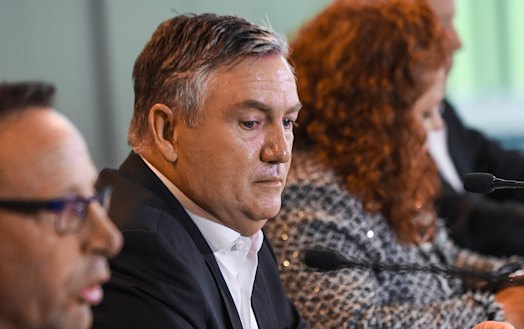 Collingwood President Eddie McGuire responds to the report about racism at the club.