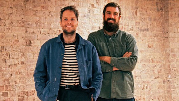 Owners of Oxford Street tiki bar The Cliff Dive, Jeremy Blackmore (left) and Alex Dowd.