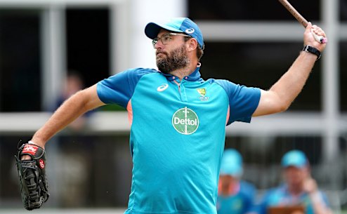 Dan Vettori is a key part of Andrew McDonald’s coaching team.