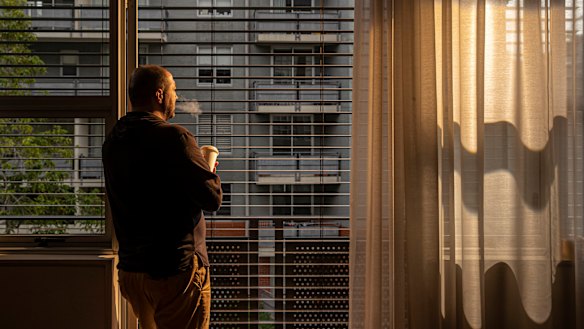 Darlinghurst man Michael Boland stocked up on liquid nicotine when Health Minister Greg Hunt announced the ban.