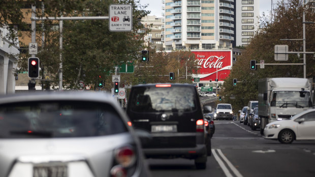 There were 87 million car movements per day on average across Sydney this week.