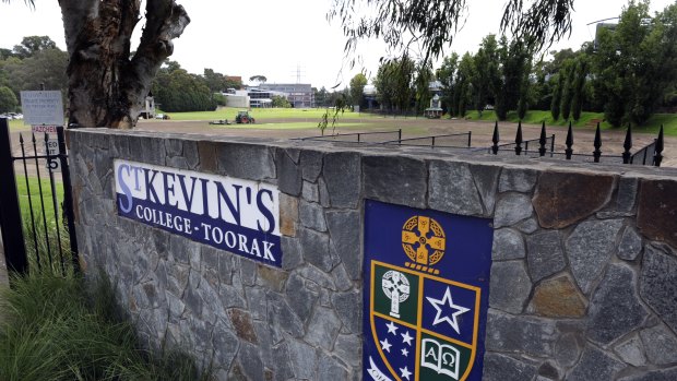 St Kevin's College in Toorak.