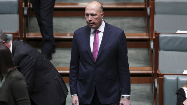What is at issue, is whether Peter Dutton has a conflict of interest under Section 44 (v) of the constitution between his position in Parliament and his wife's childcare business