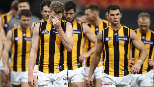 Hawthorn's fightback on Sunday was short-lived.
