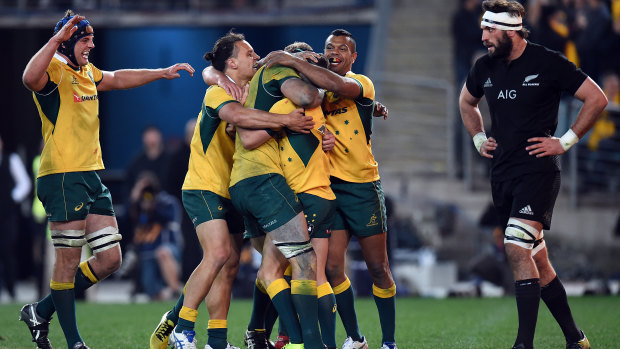 The Wallabies open their quest to make it a hat-trick of Rugby Championship titles in World Cup years when they face South Africa in Johannesburg.