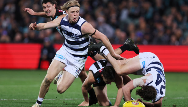 Zach Guthrie is the sole Geelong defender to play every match this year.
