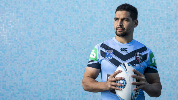 Sacrifice: Cody Walker is intent on getting the best out of himself as he prepares for a State of Origin debut.