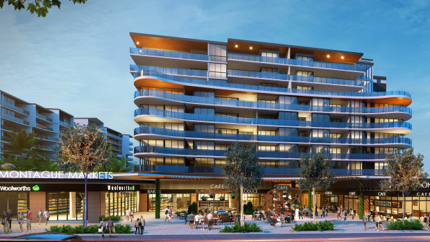 Woolworths will be the anchor tenants at Pradella's Montague Markets development in West End.
